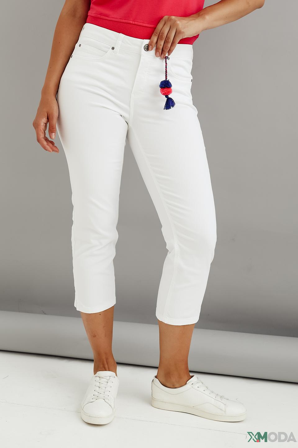 Капри Oui с вышивкой