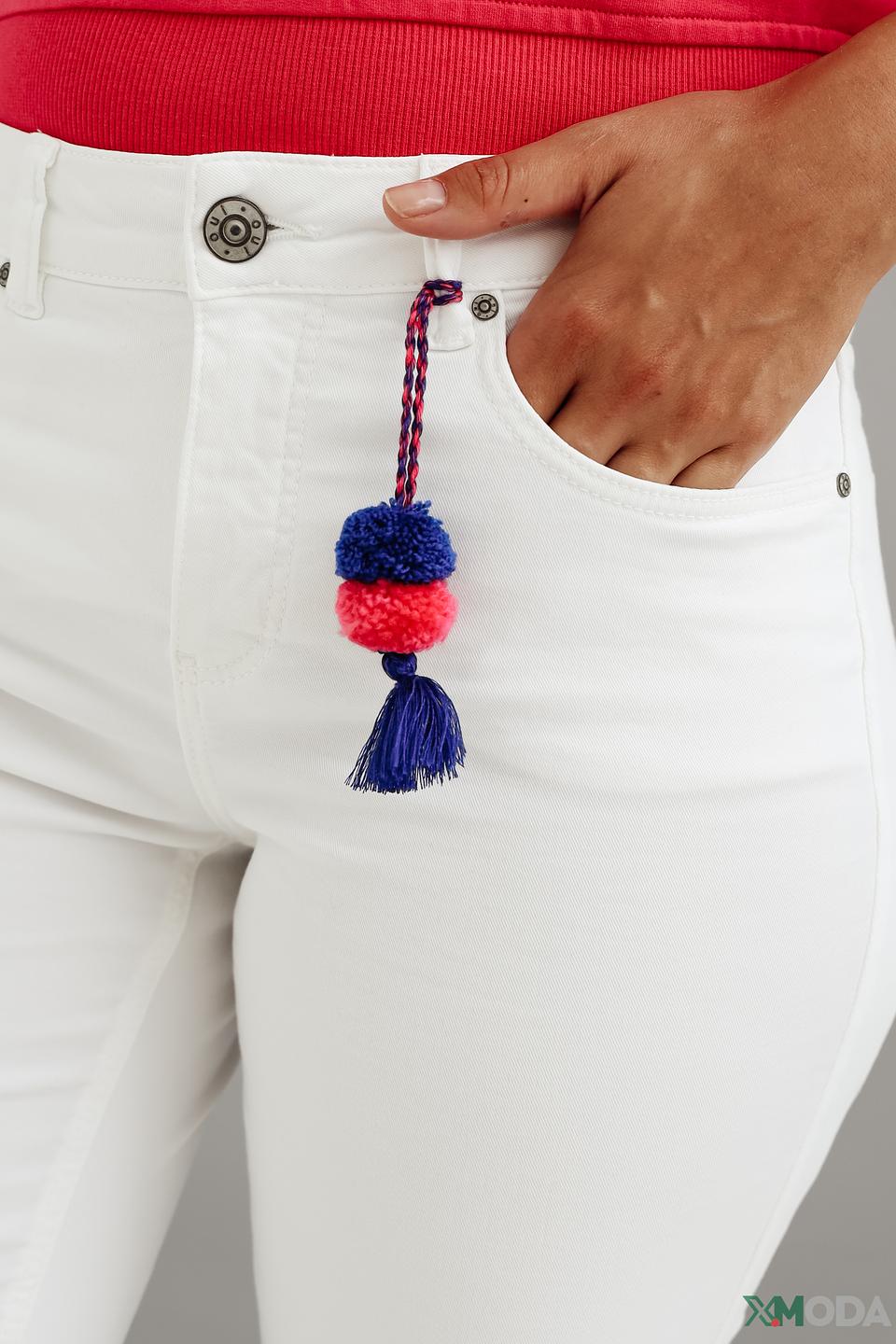 Капри Oui с вышивкой