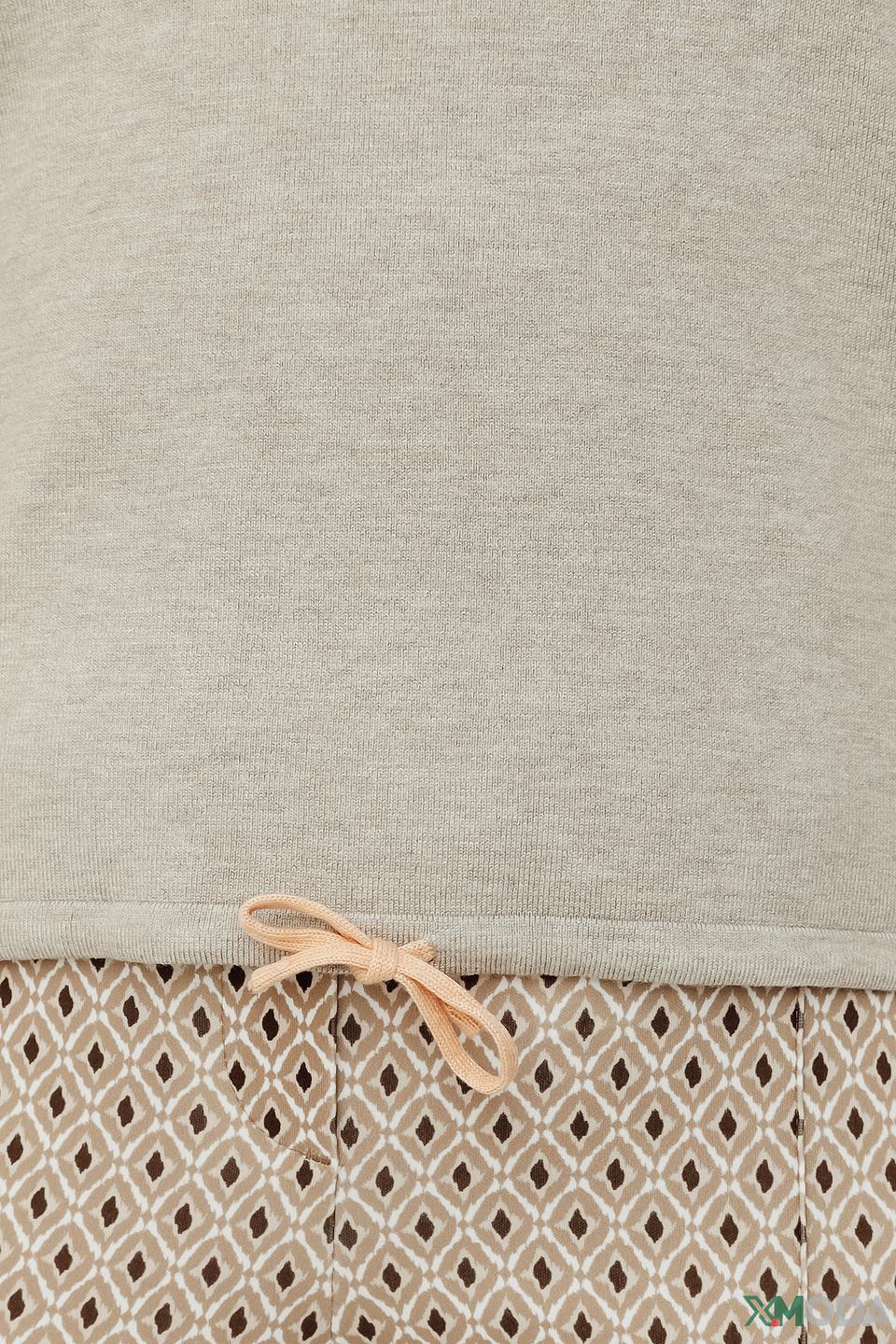 Пуловер Bianca цветовой блок