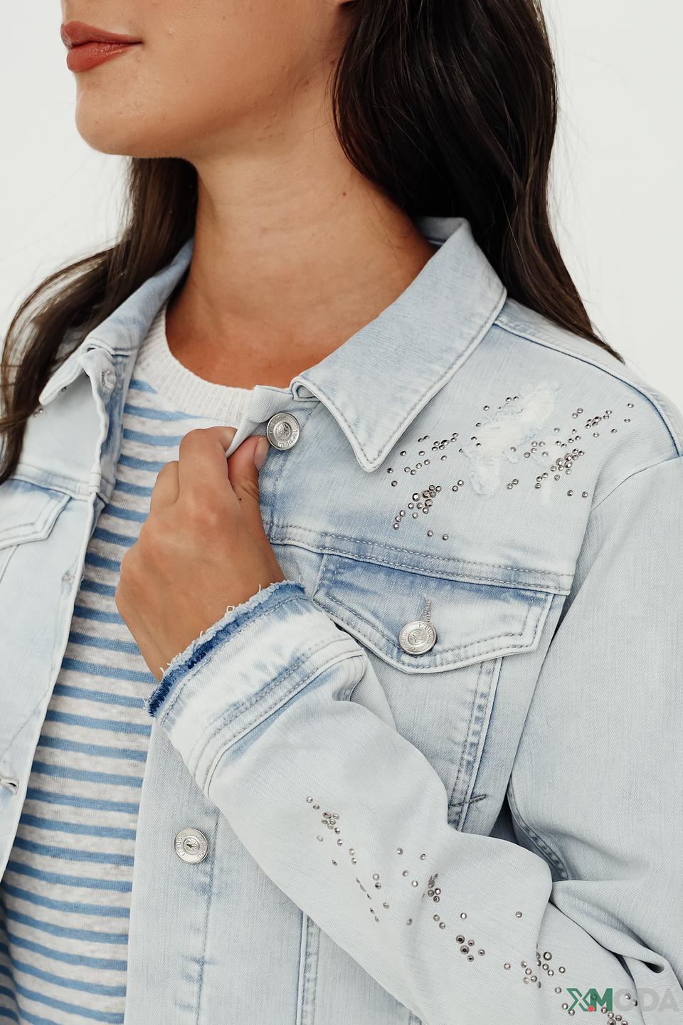 Жакет Monari деним светло-голубой