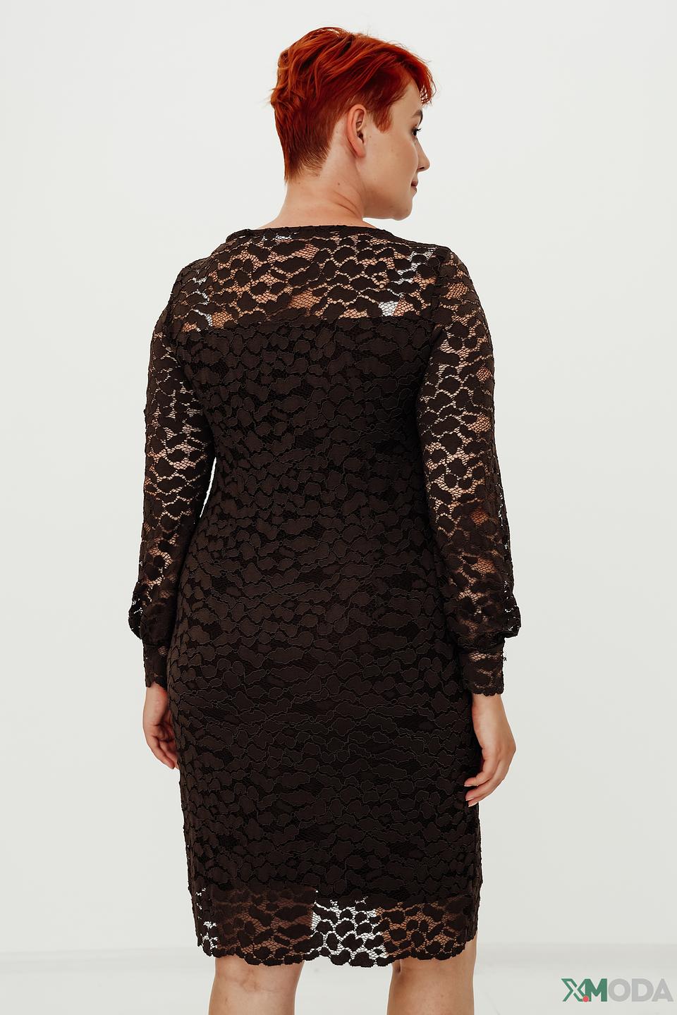 Платье Bianca кружево черное