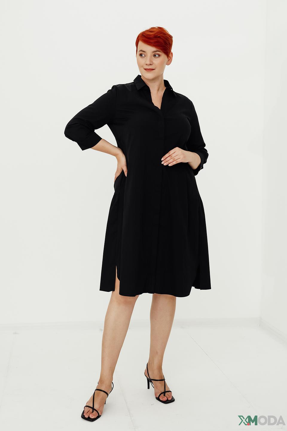 Платье-рубашка Gerry Weber чёрное