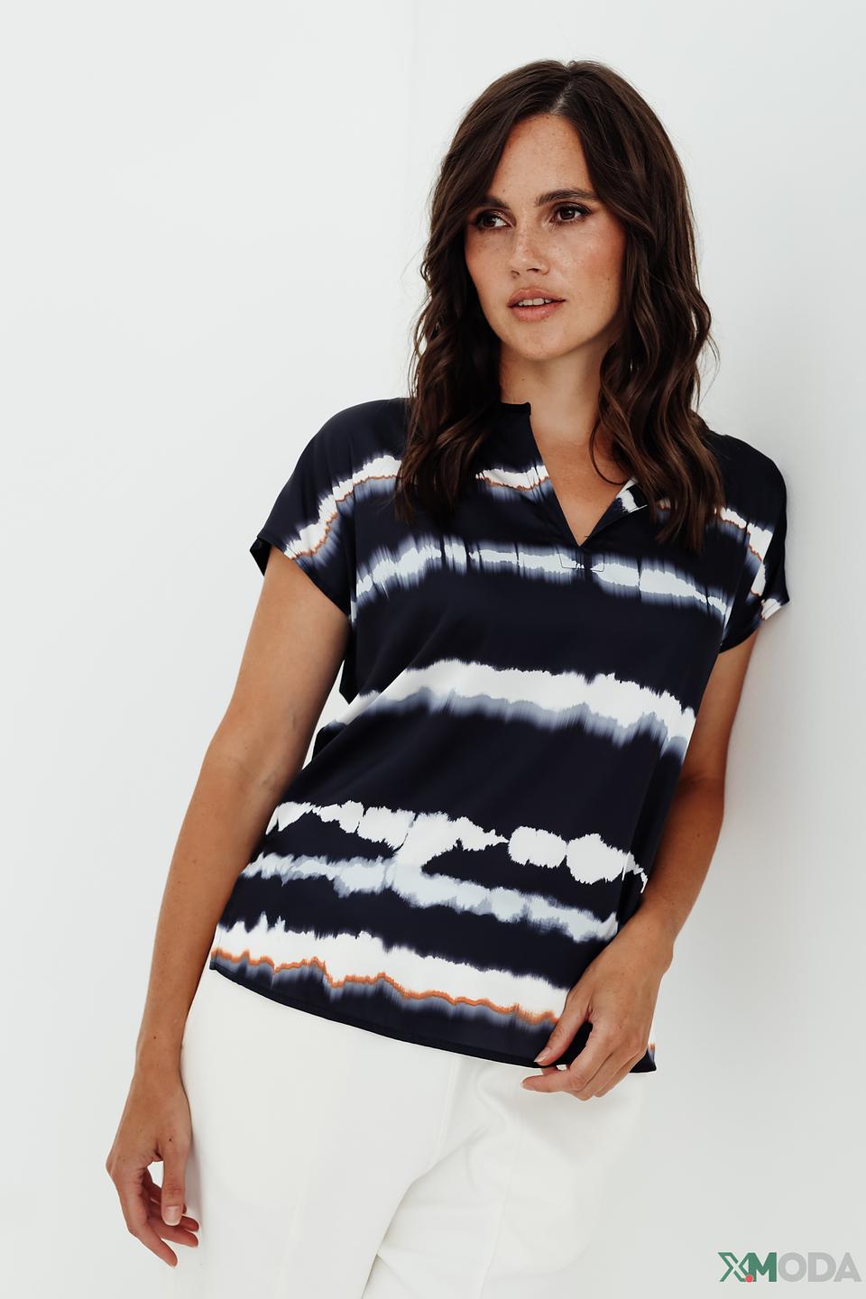 Блуза Taifun с принтом тай-дай