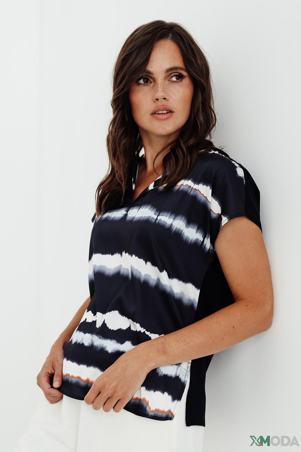 Блуза Taifun с принтом тай-дай