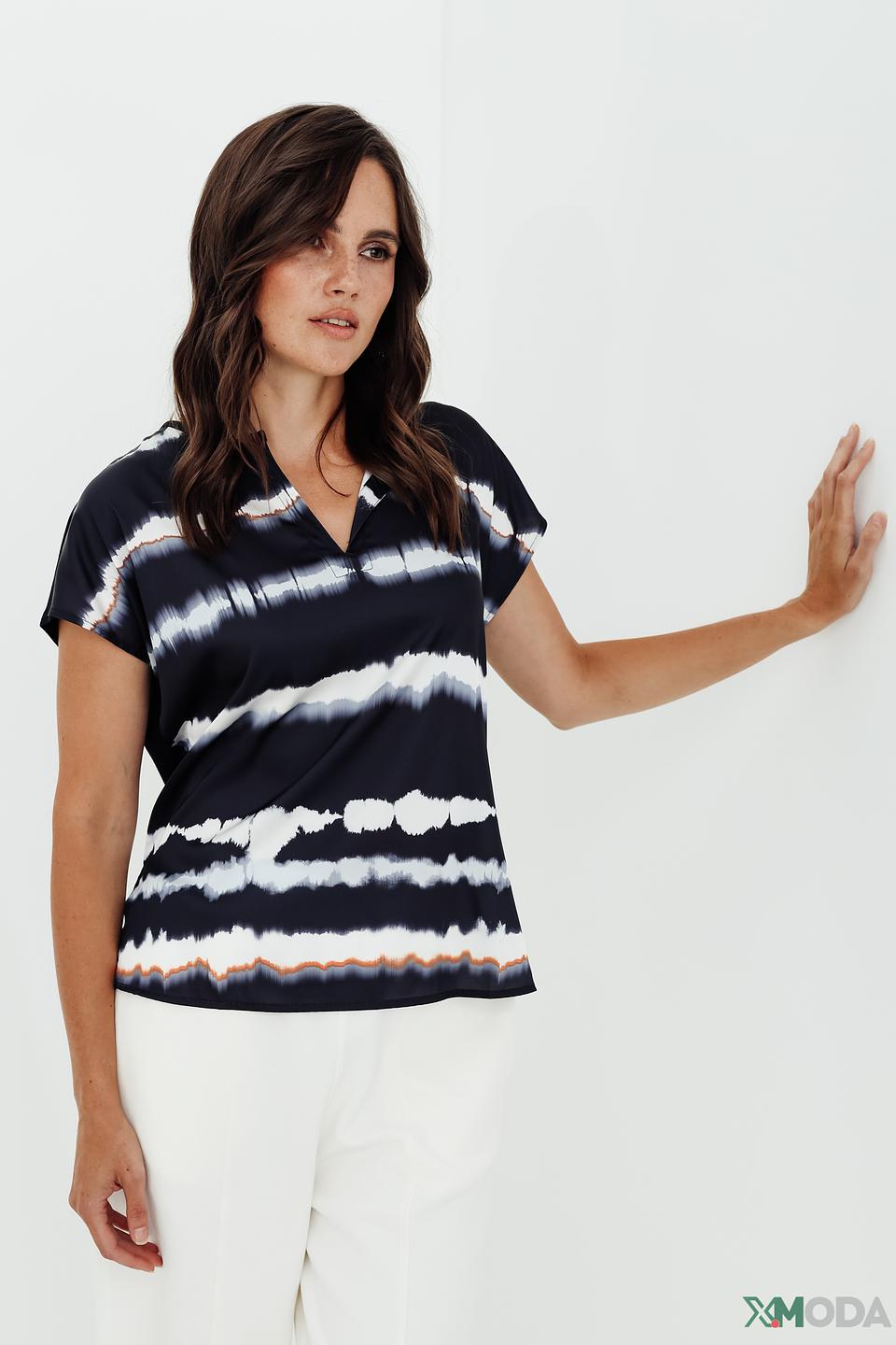 Блуза Taifun с принтом тай-дай