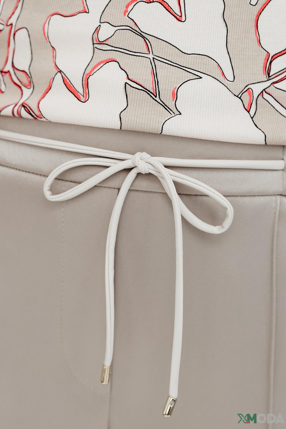 Брюки Marc Cain кюлоты бежевые