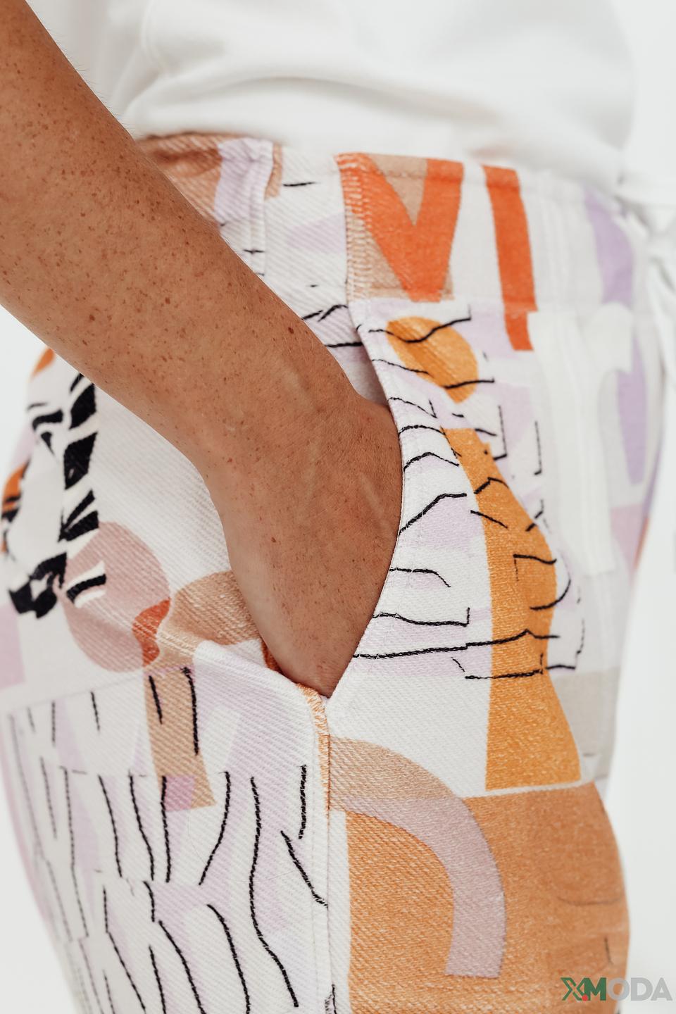 Брюки спортивные Marc Cain с принтом