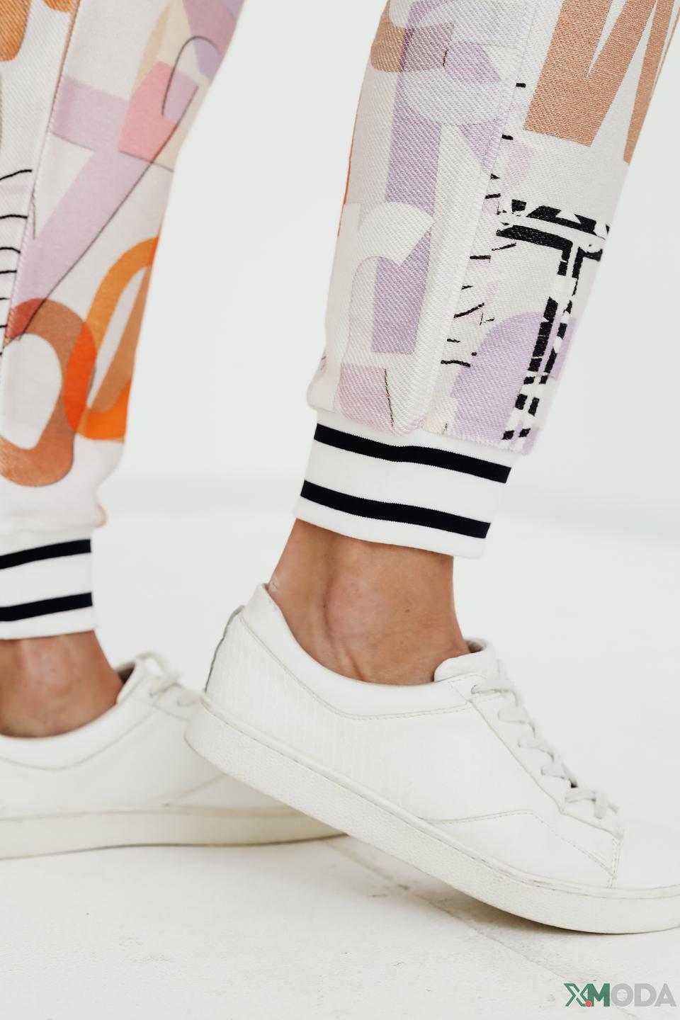 Брюки спортивные Marc Cain с принтом