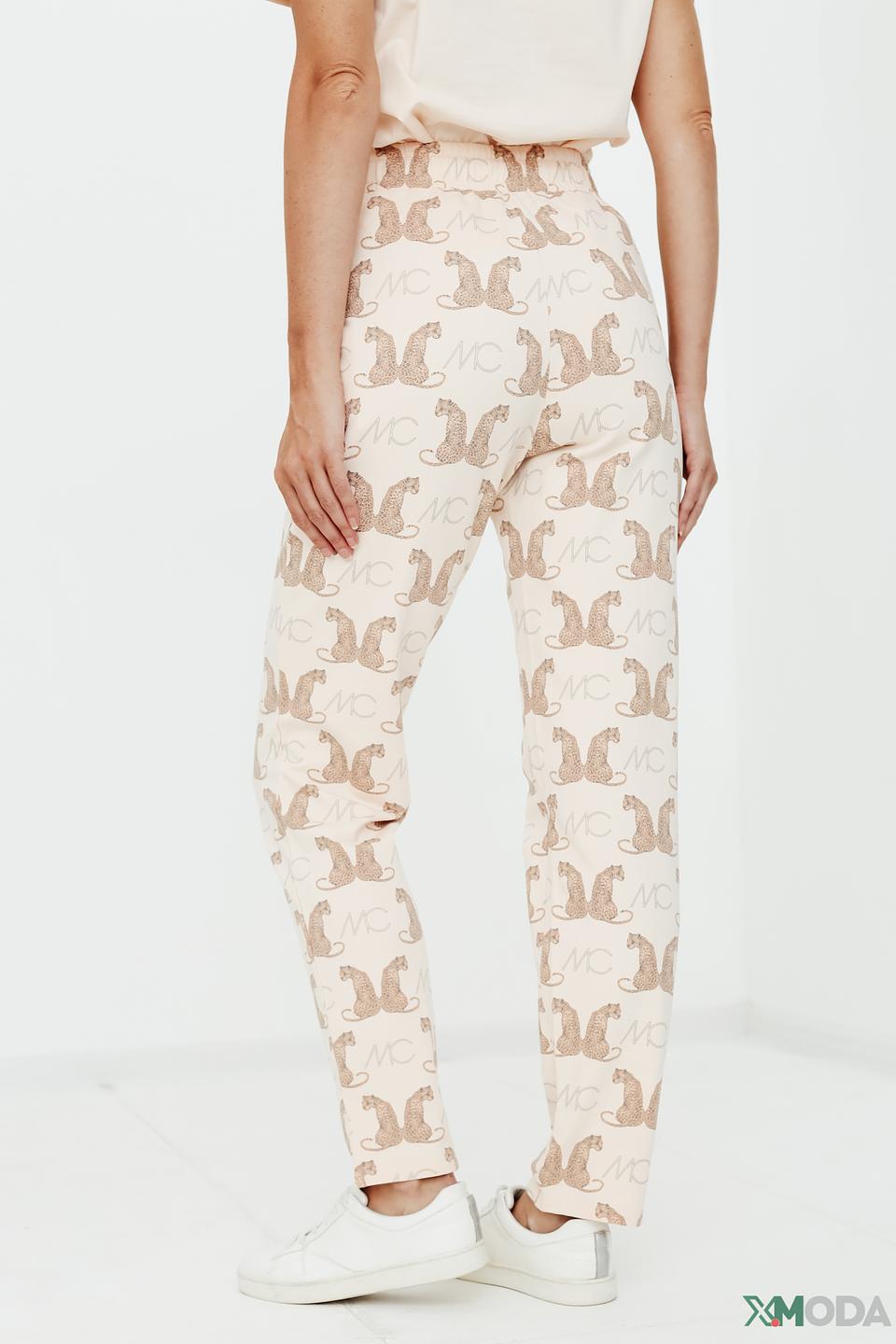 Брюки Marc Cain с леопардовым принтом