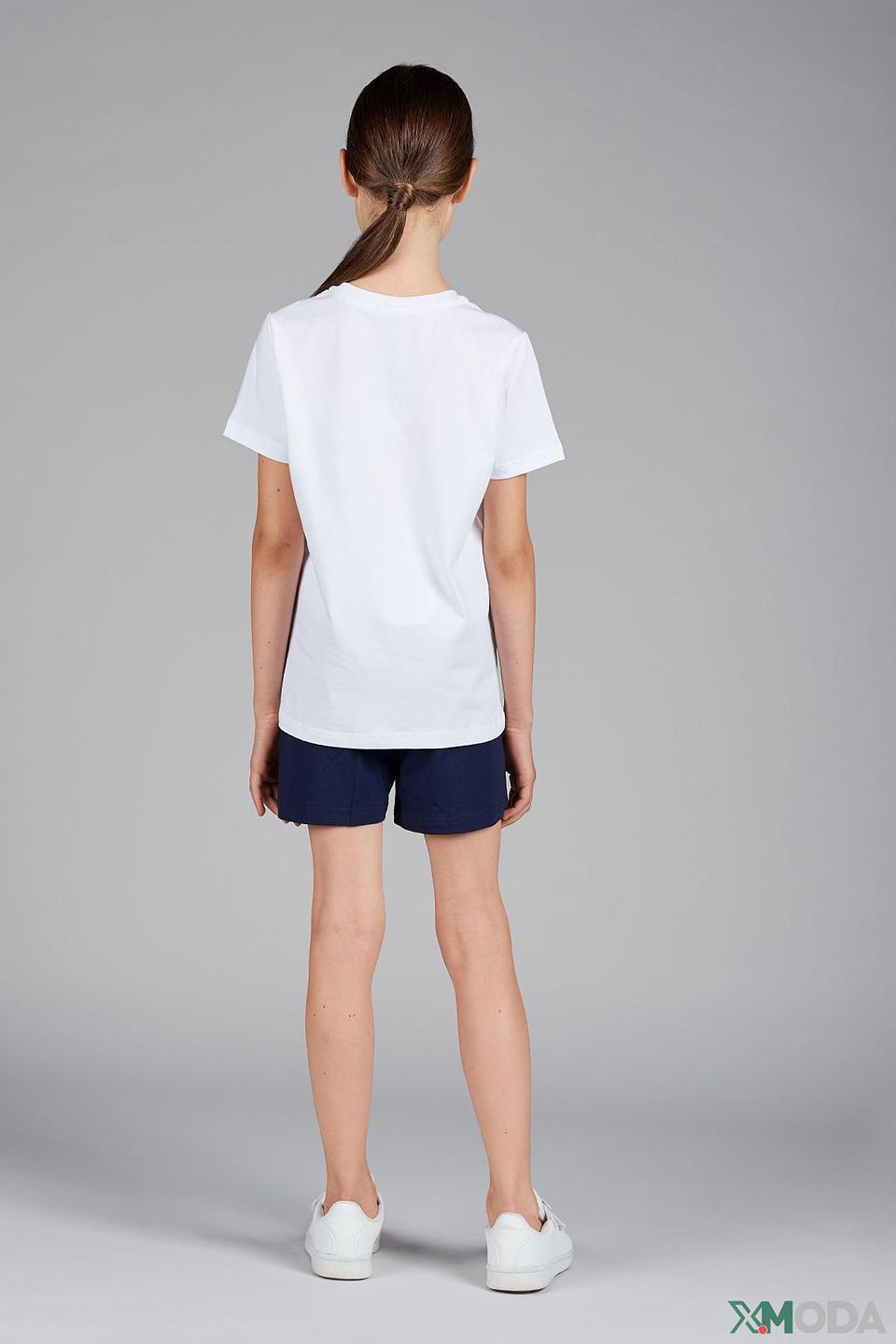 Белая футболка Choupette для мальчика и девочки