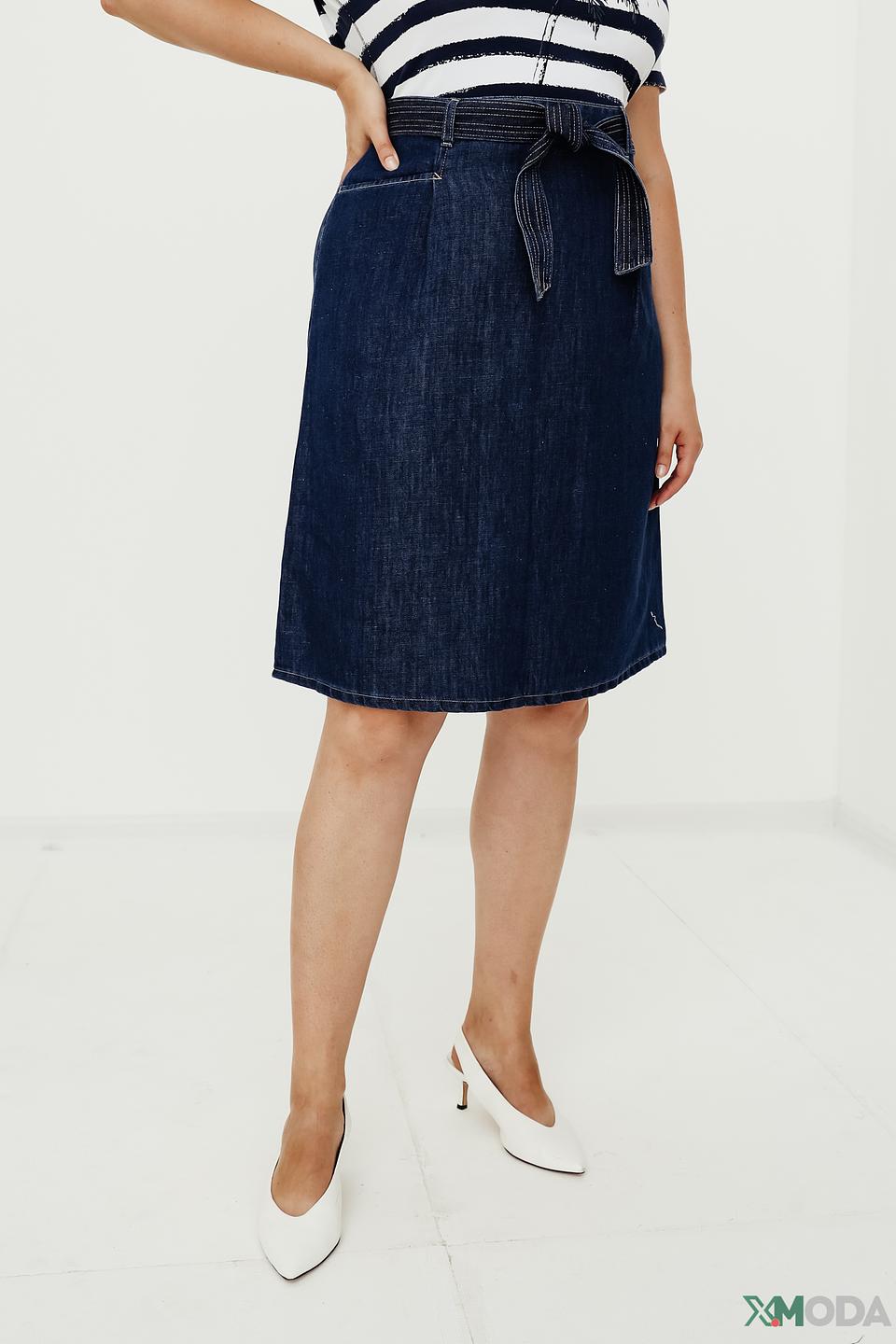 Юбка Gerry Weber деним с поясом