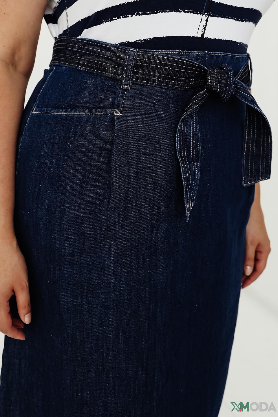 Юбка Gerry Weber деним с поясом