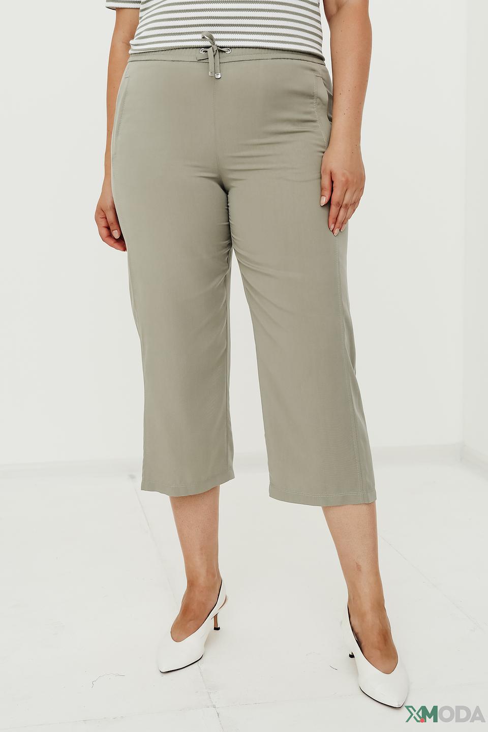 Брюки капри Rabe collection хаки