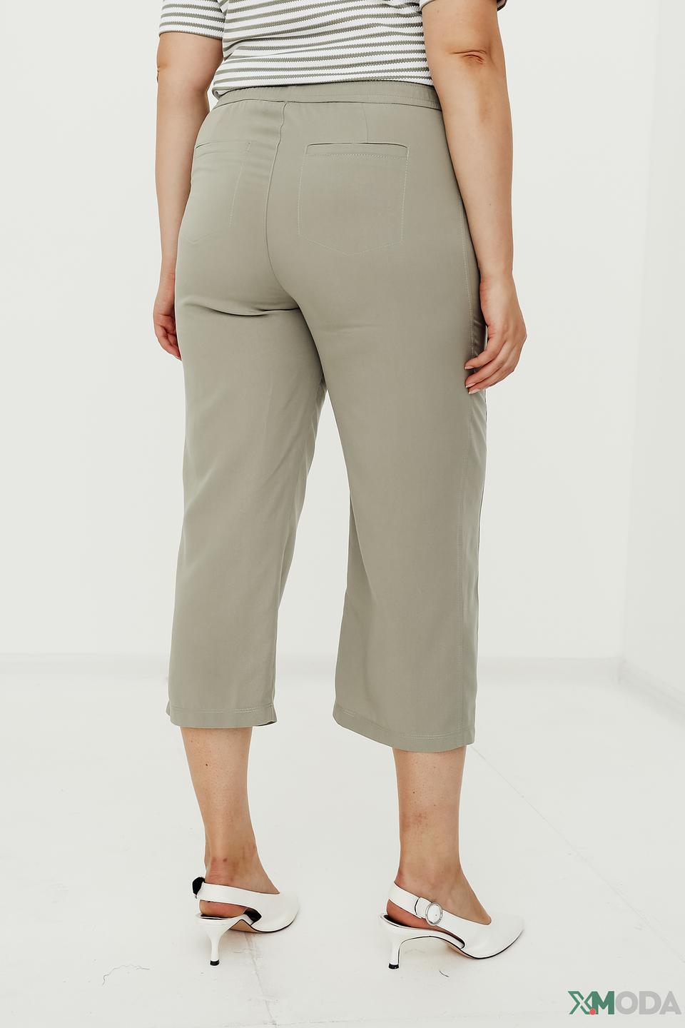 Брюки капри Rabe collection хаки
