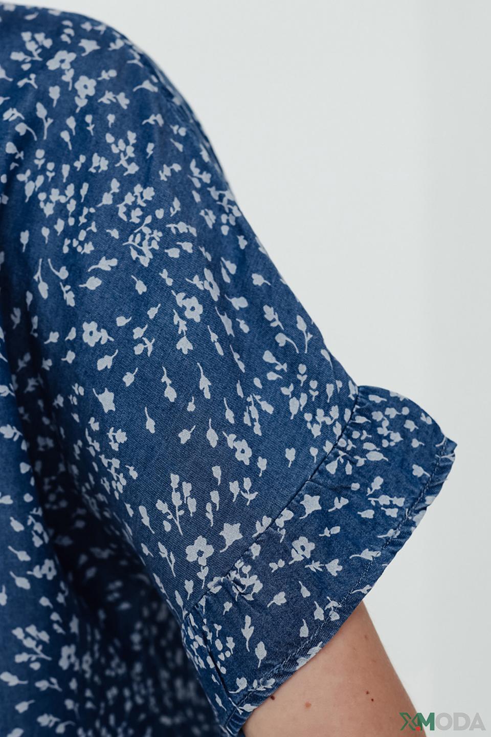 Блуза Pezzo с цветочным принтом