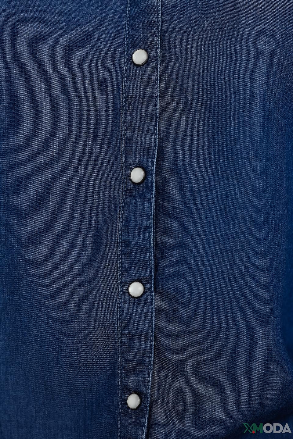 Рубашка Pezzo деним голубой