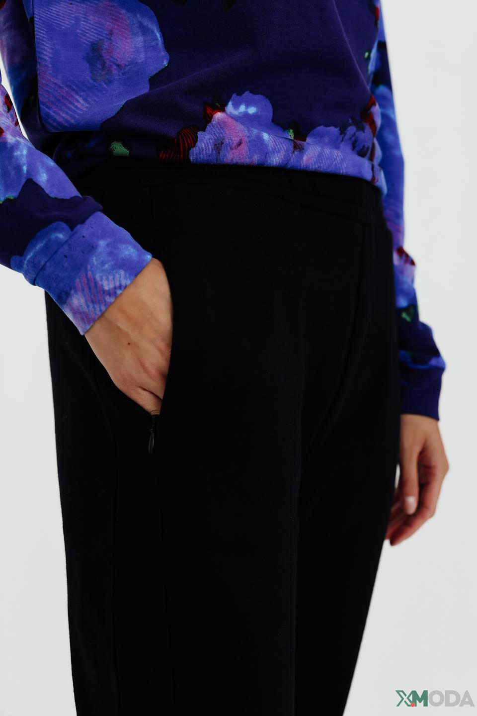 Брюки трикотажные Pezzo чёрные