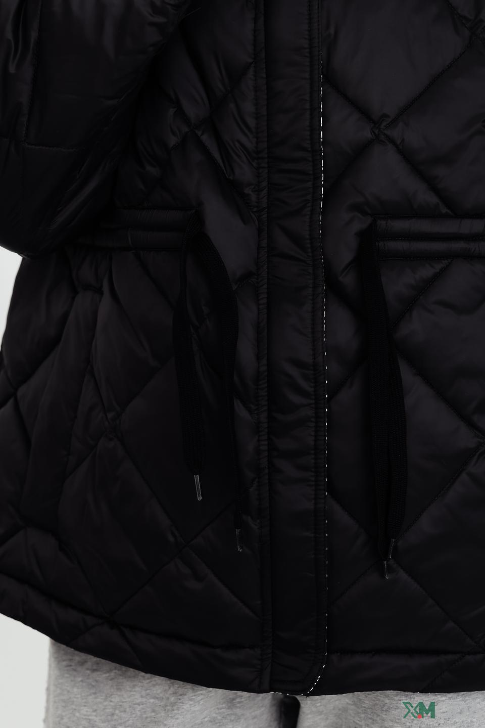 Куртка Pezzo в клетку чёрная