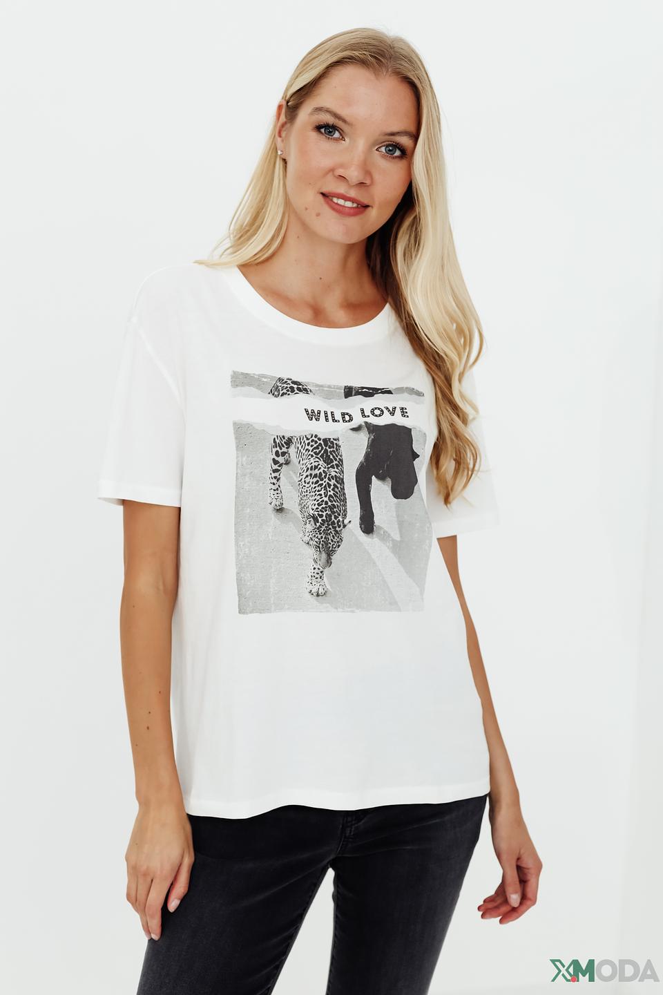 Футболка Oui с принтом Wild Love