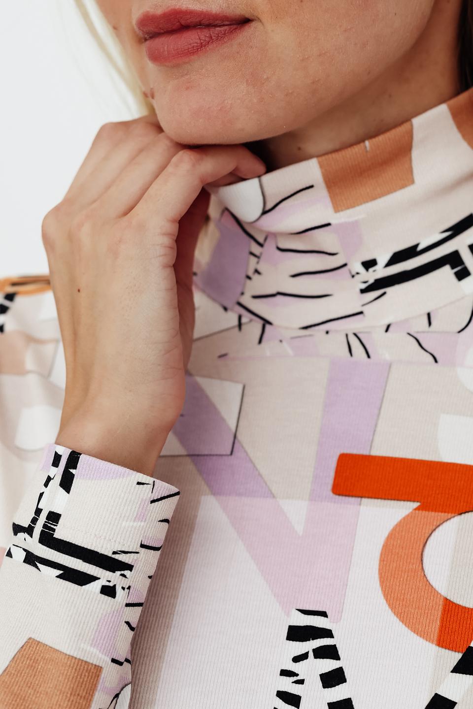 Водолазка Marc Cain с принтом