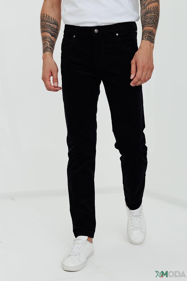 Брюки вельветовые Bugatti чёрные