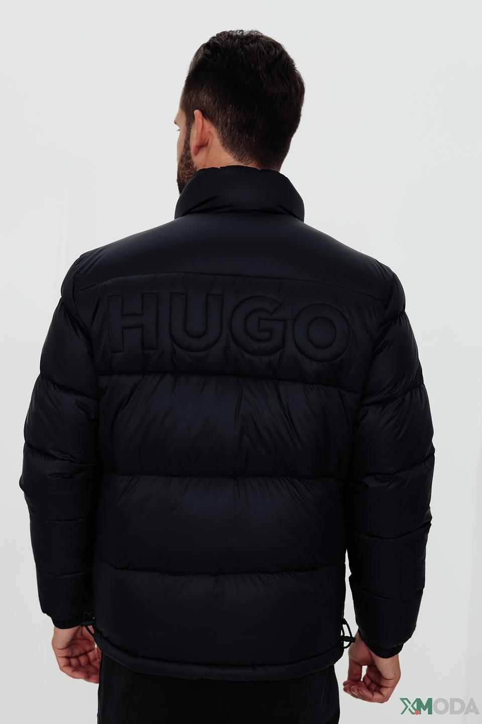 Куртка Hugo стеганая чёрная