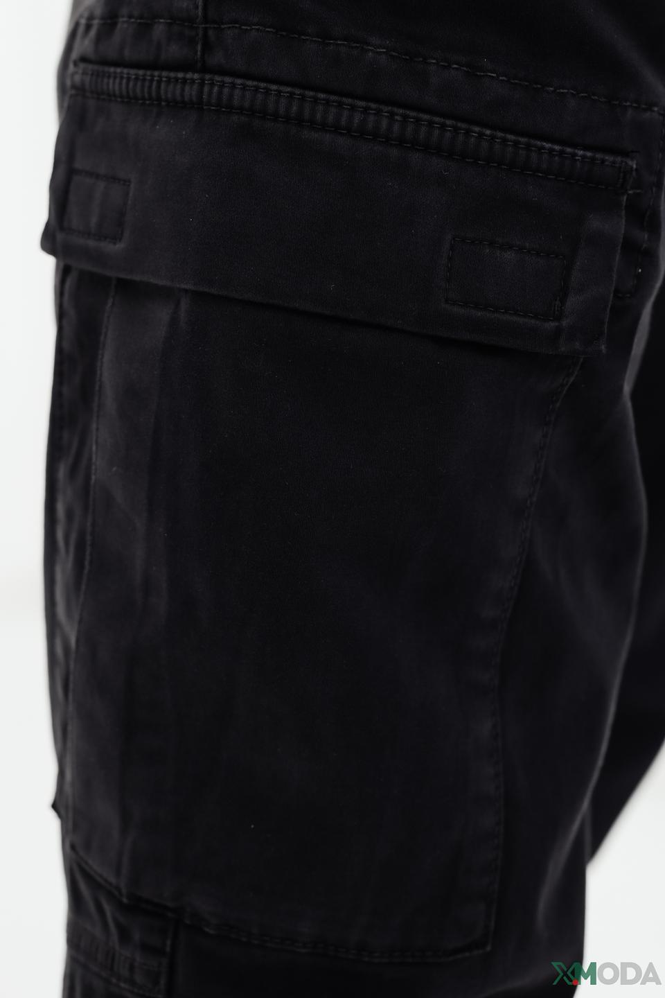 Брюки Boss Orange карго чёрные