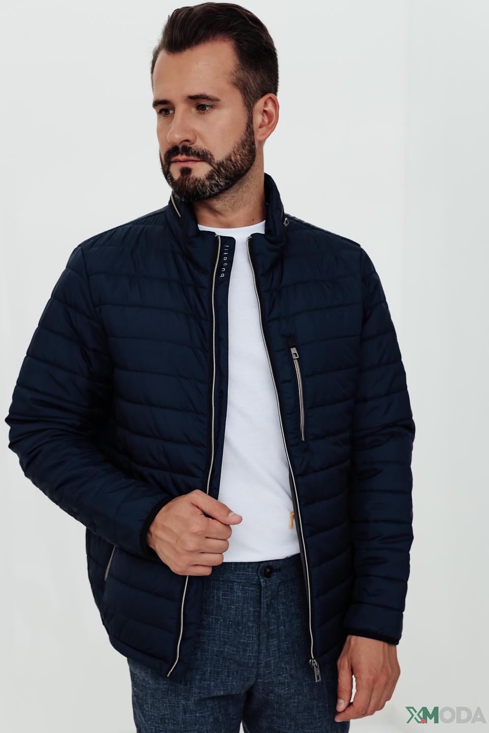 Куртка Bugatti стеганая синяя