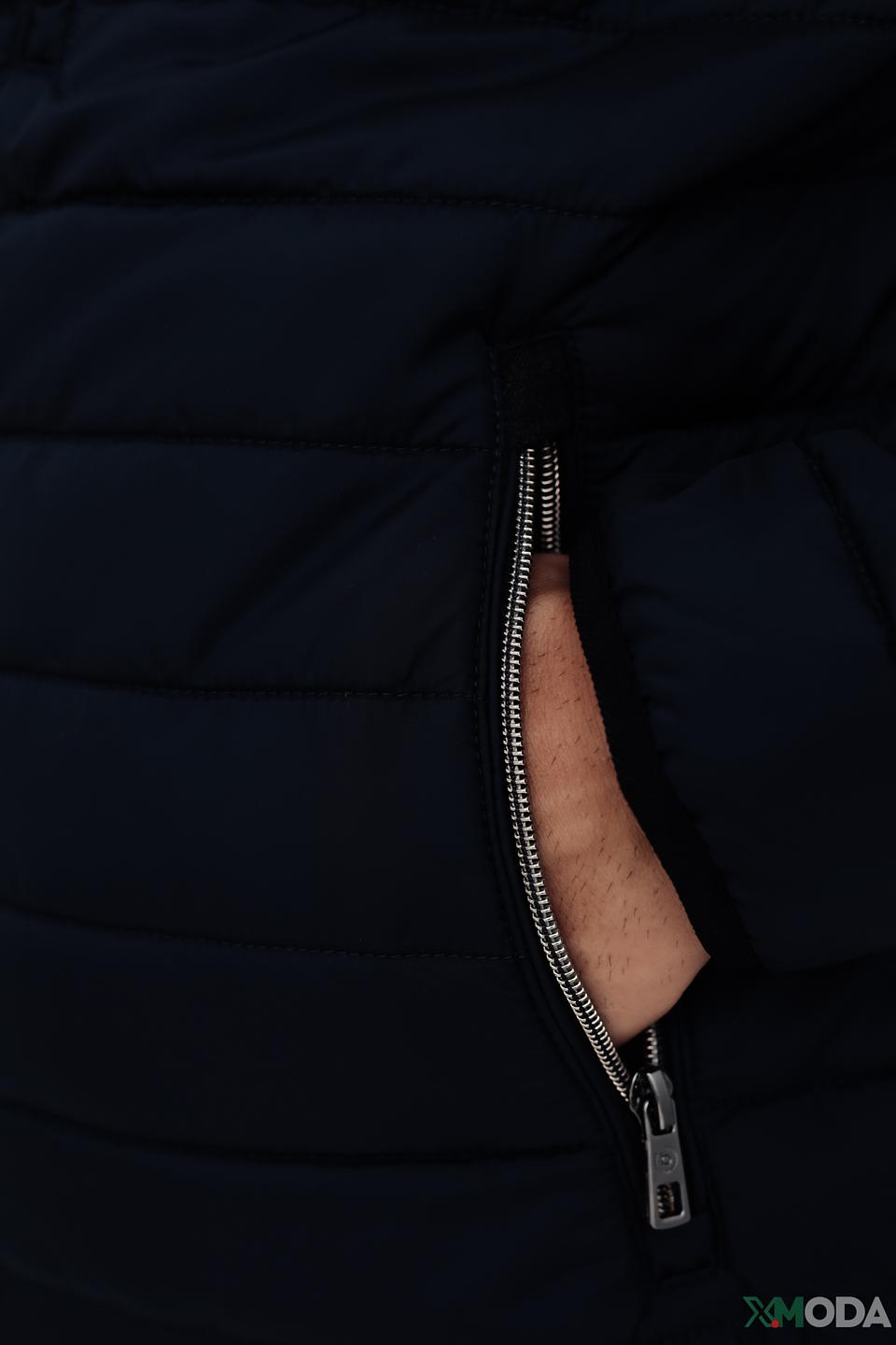 Куртка Bugatti стеганая синяя