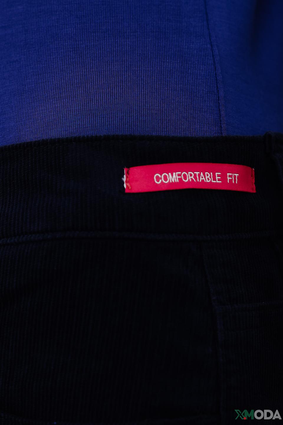 Брюки вельветовые Pezzo синие