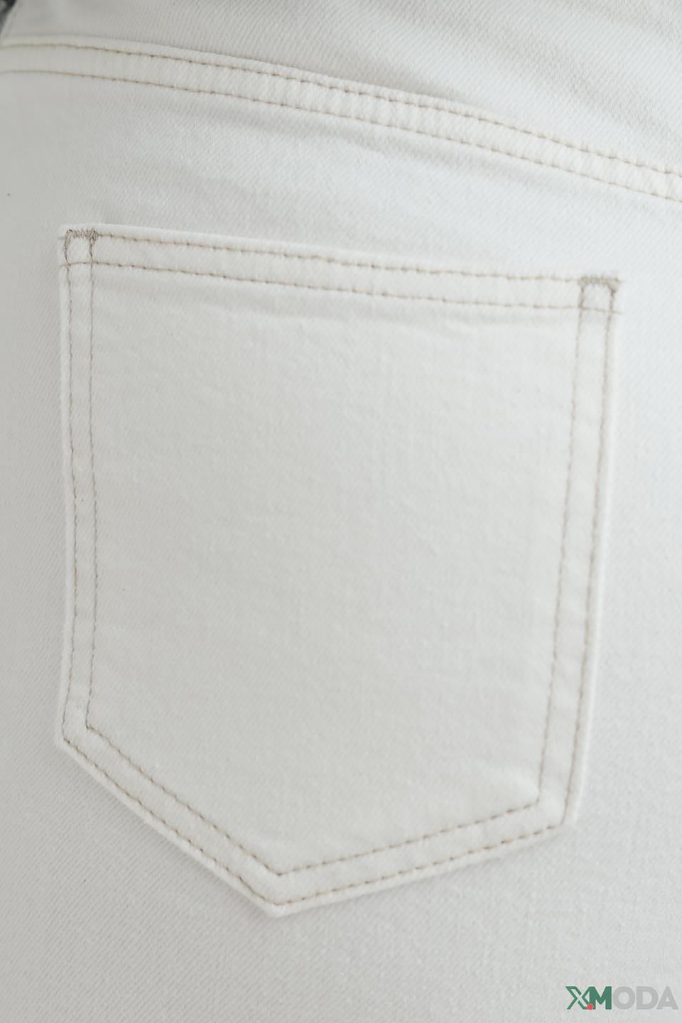 Джинсы Oui белые mom fit