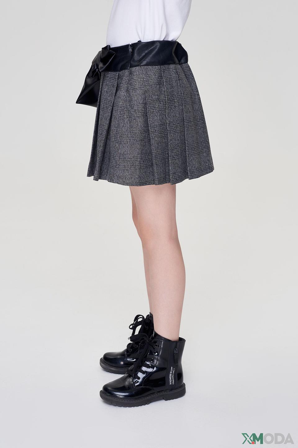 Юбка Choupette в клетку с поясом