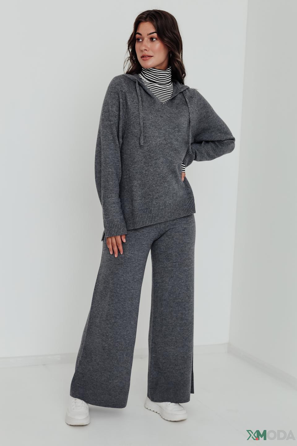 Брюки палаццо Penny Black серые