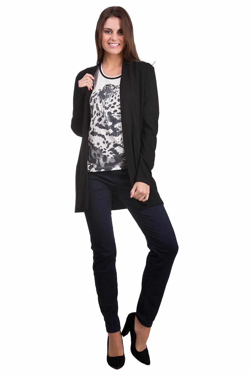 Жакет Gerry Weber чёрный с декором