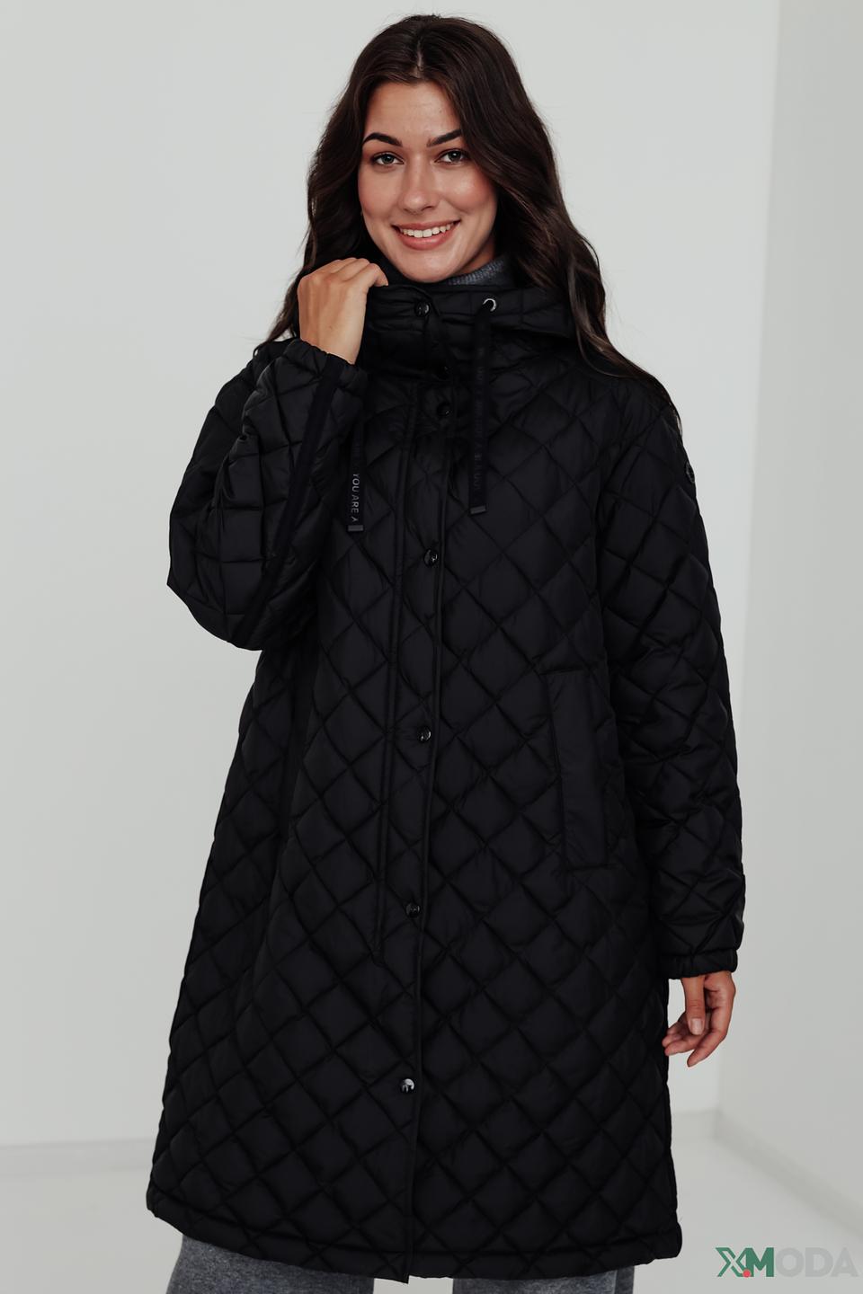 Пальто Fuchs Schmitt стеганое чёрное