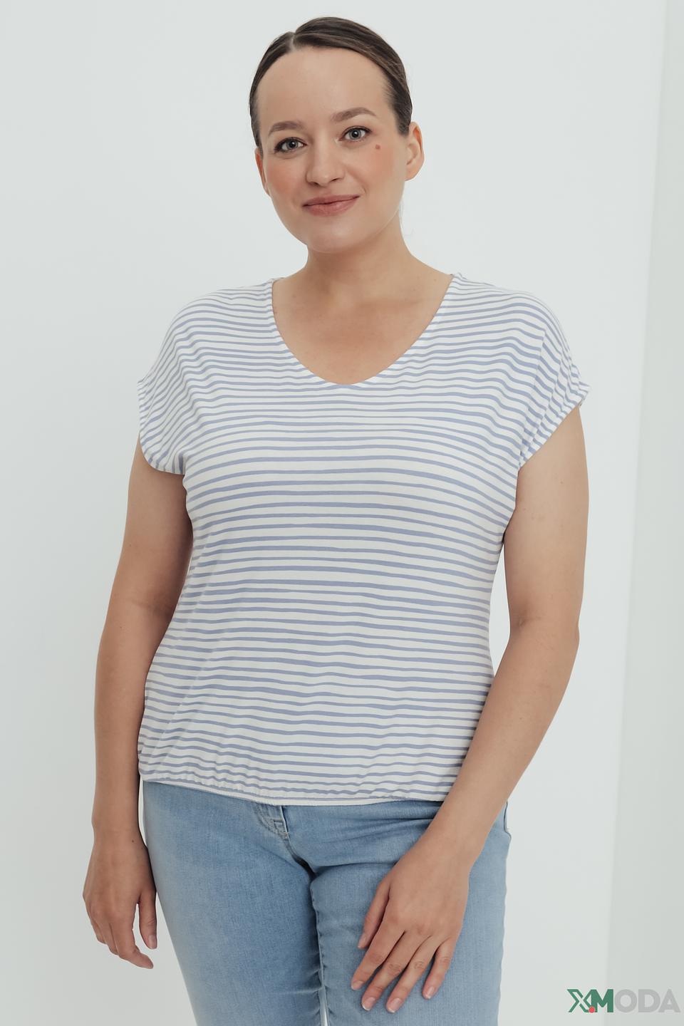 Футболка Lebek в полоску