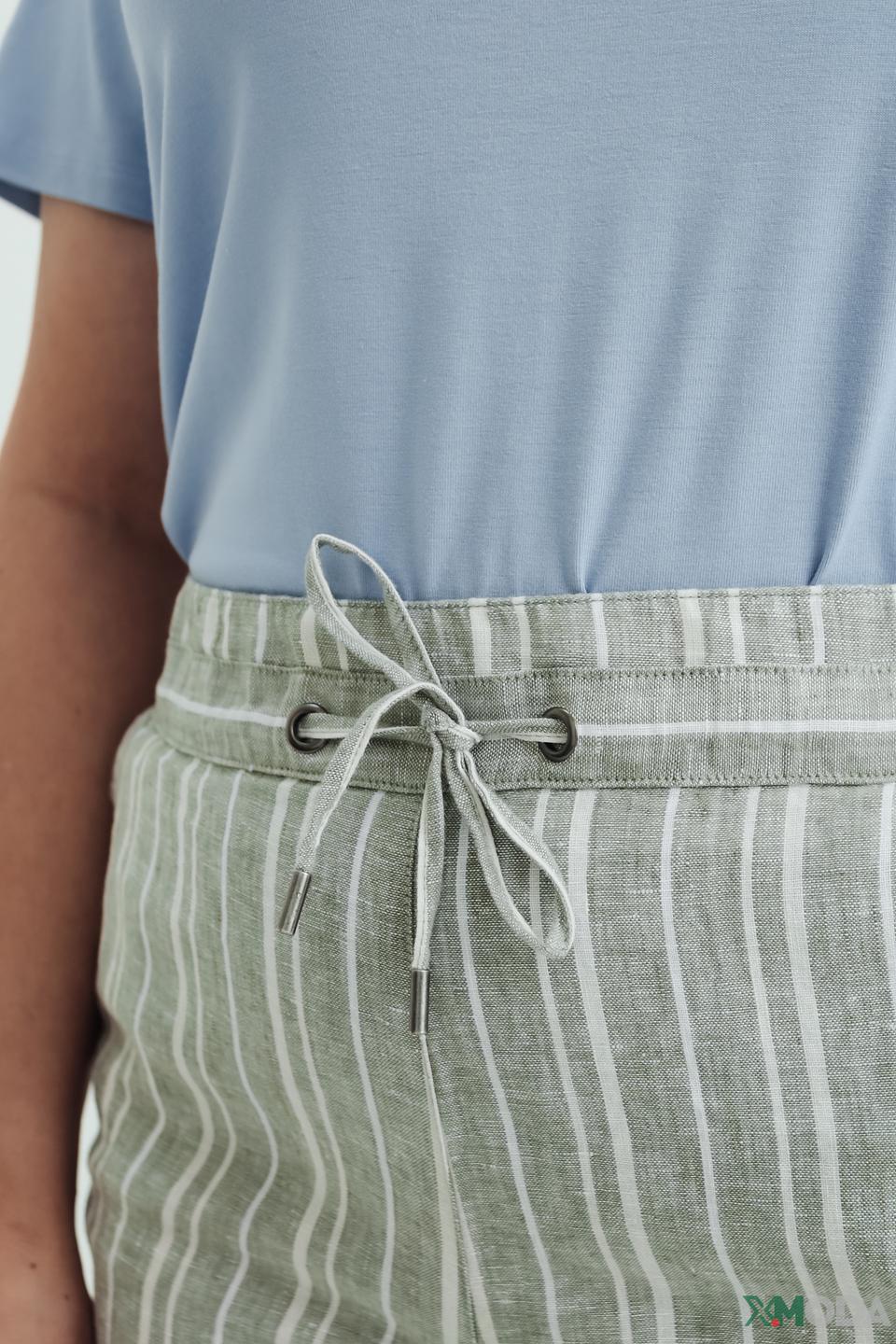 Брюки клёш Olsen в полоску