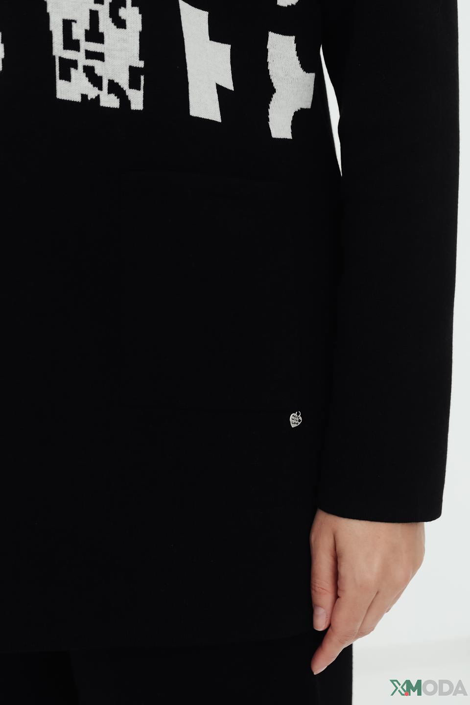 Жакет Rabe collection с принтом чёрный