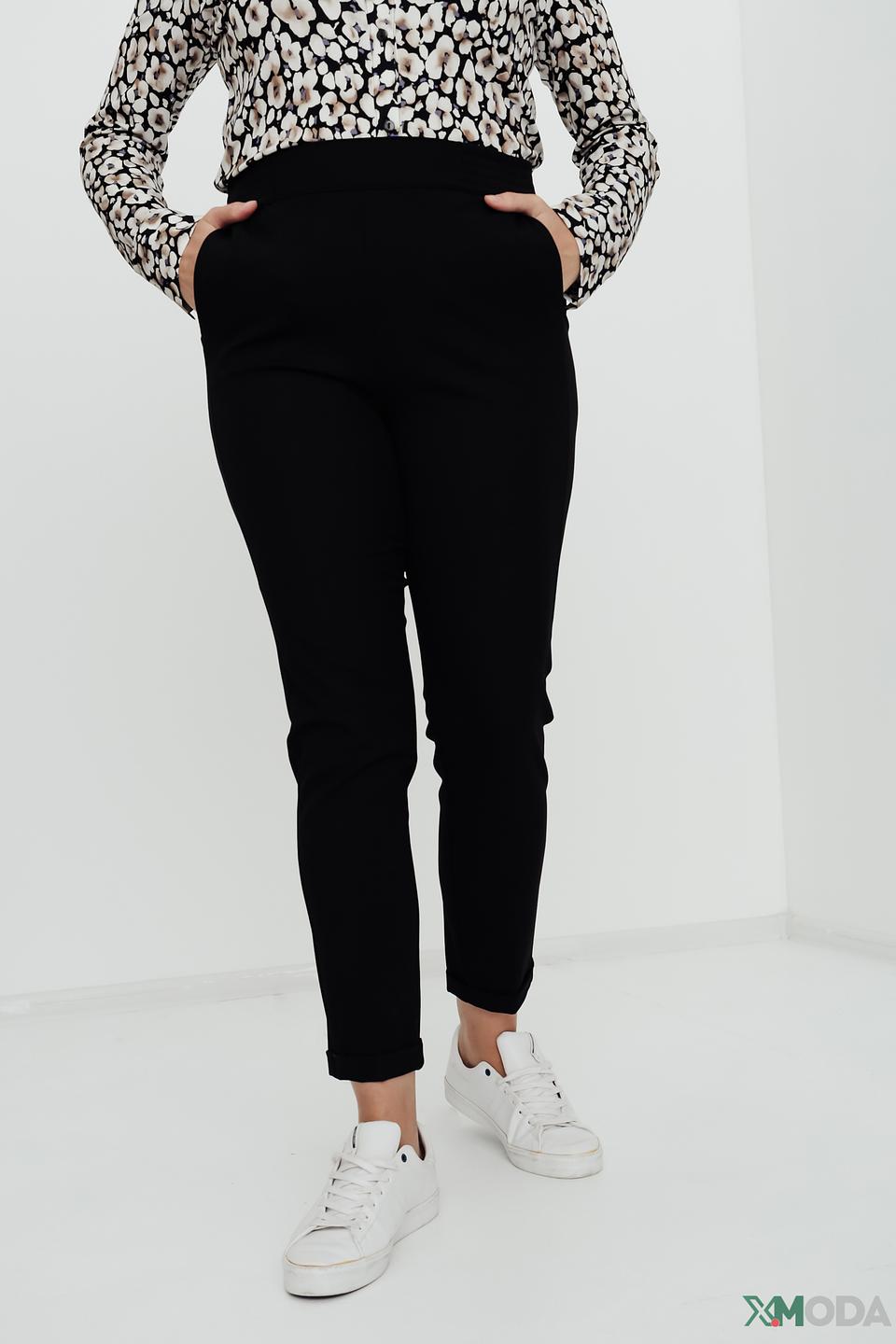 Брюки Eugen Klein чёрные прямые