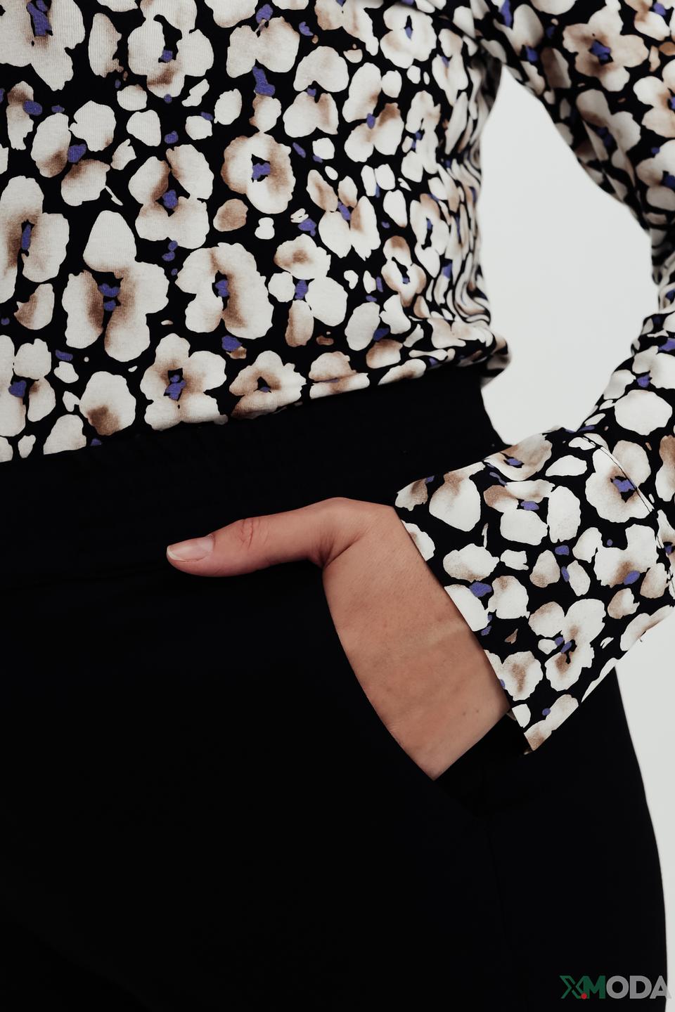 Брюки Eugen Klein чёрные прямые