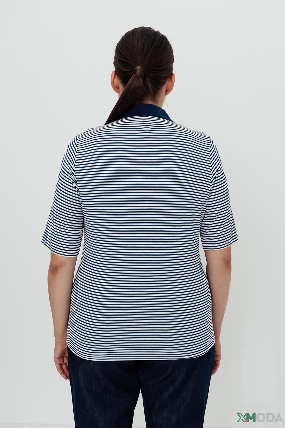 Поло Rabe collection в полоску