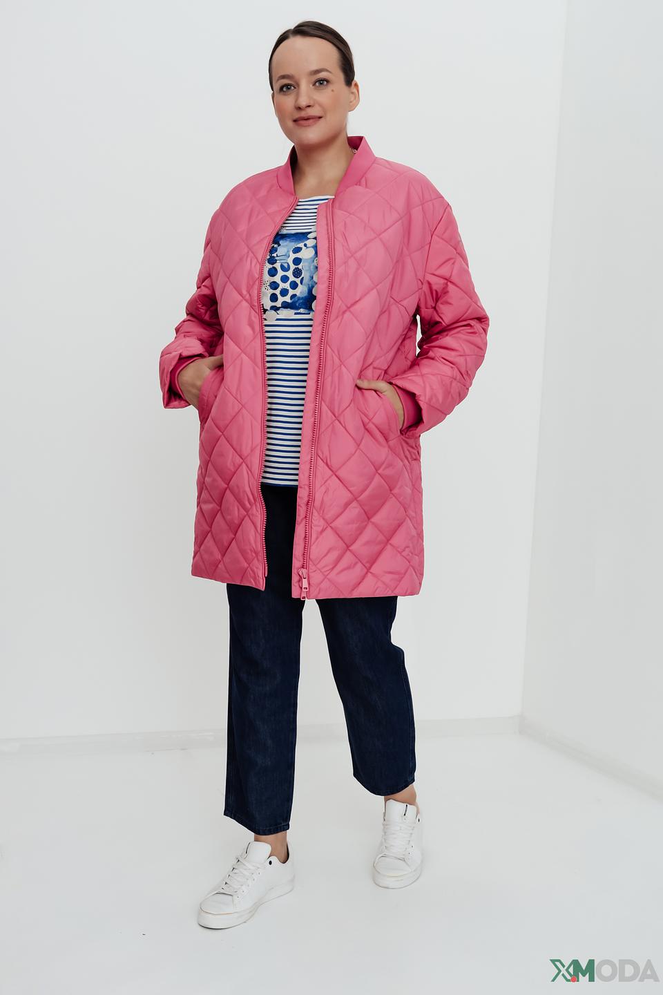Куртка Samoon стеганая розовая