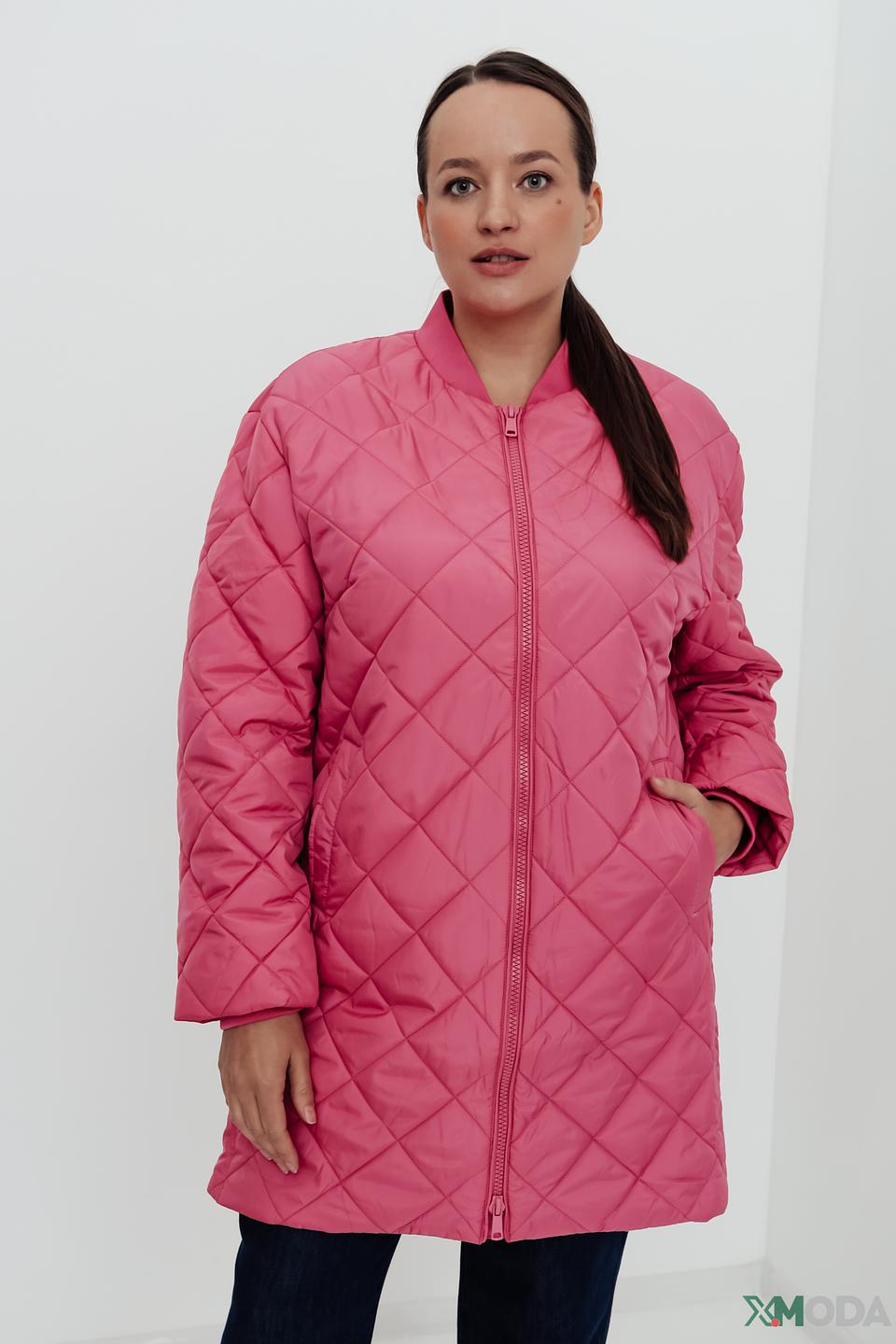Куртка Samoon стеганая розовая