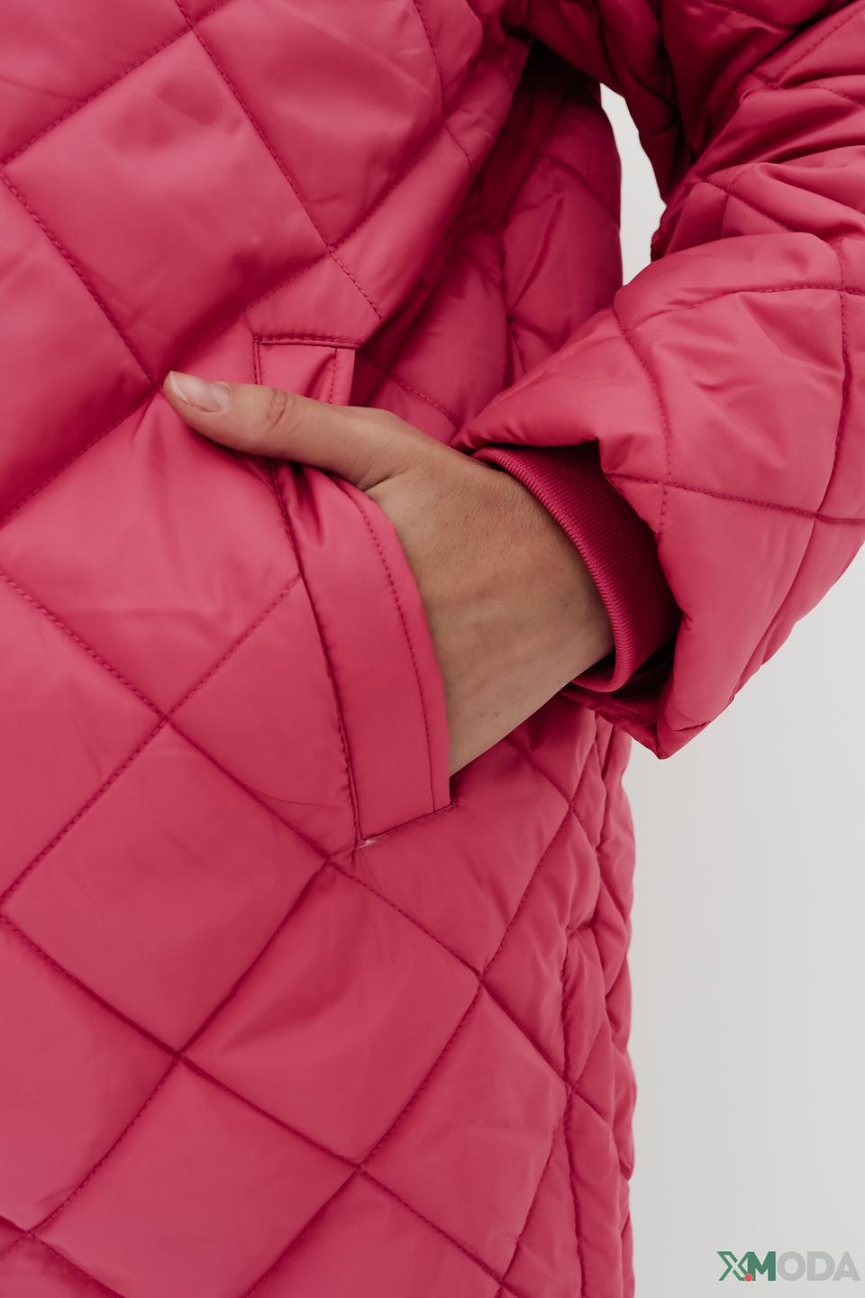 Куртка Samoon стеганая розовая