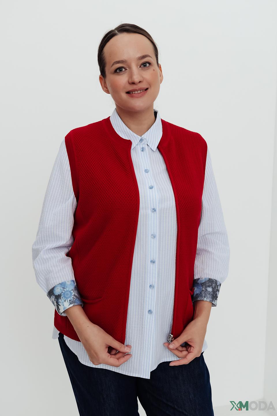 Жилет Rabe collection красный