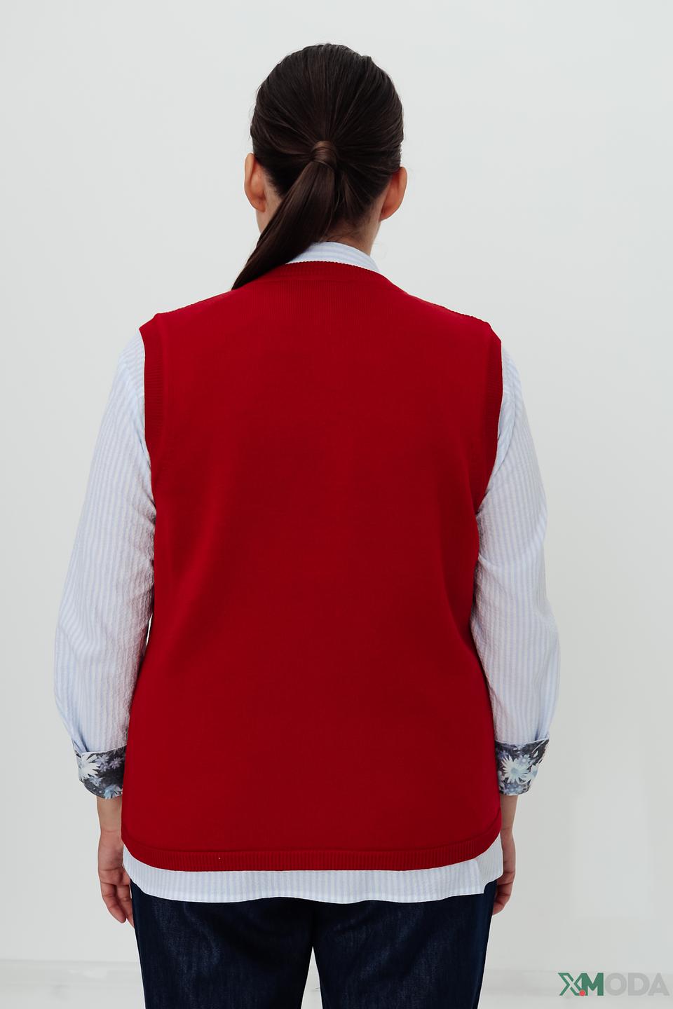 Жилет Rabe collection красный