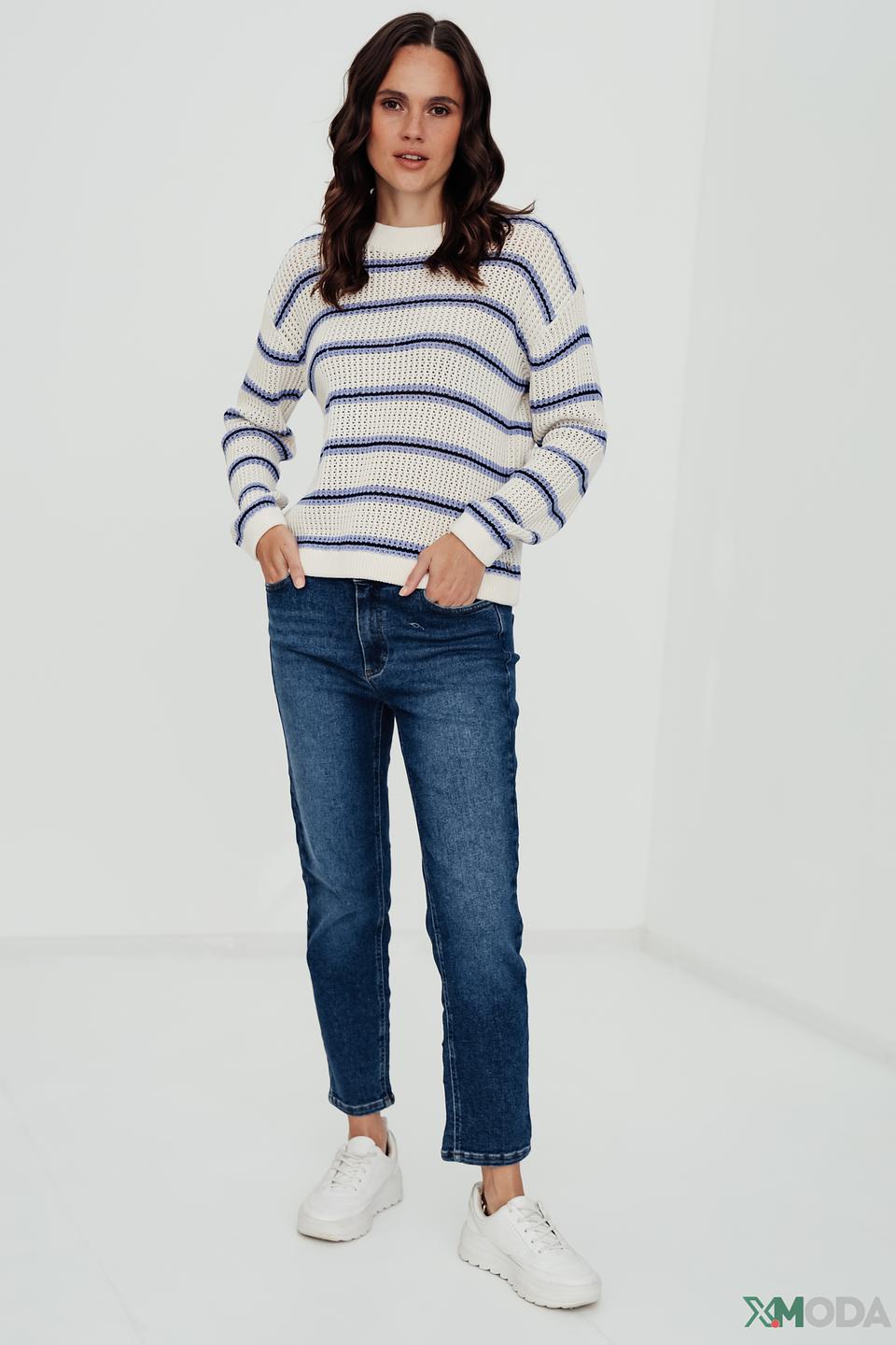 Пуловер Tom Tailor denim girl в полоску