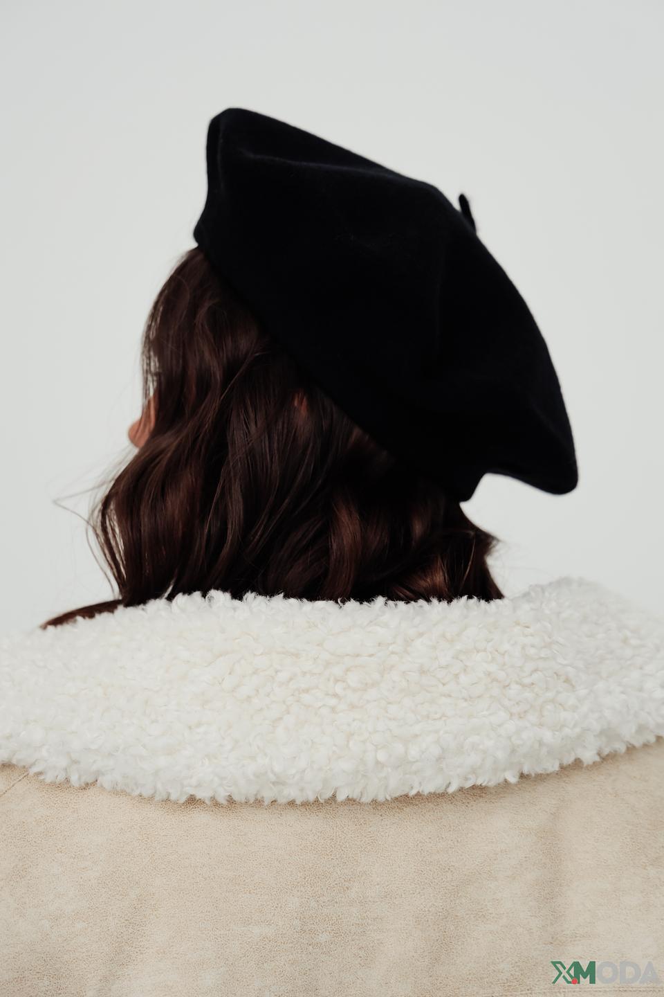 Берет Seeberger чёрный