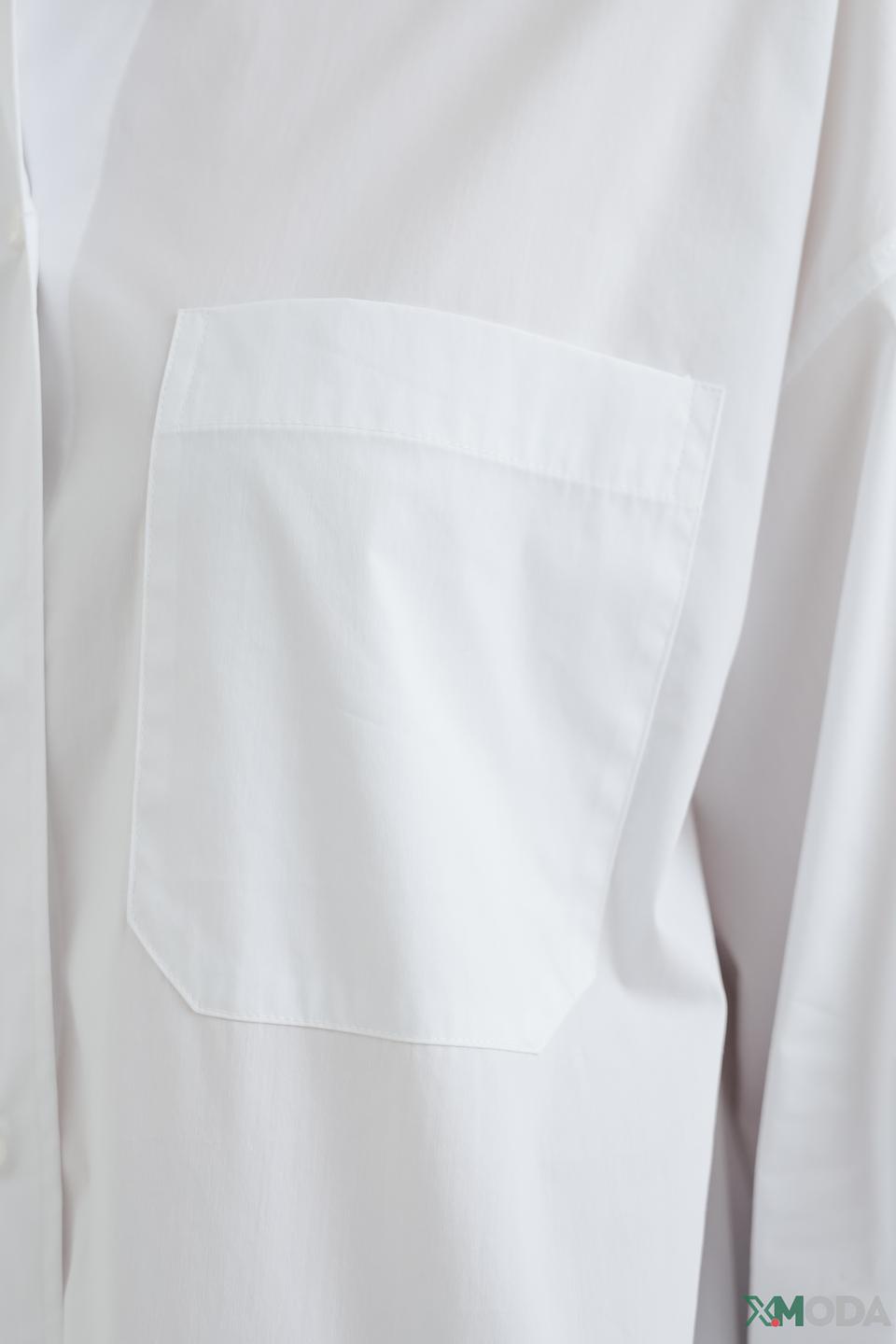 Рубашка Taifun оверсайз белая