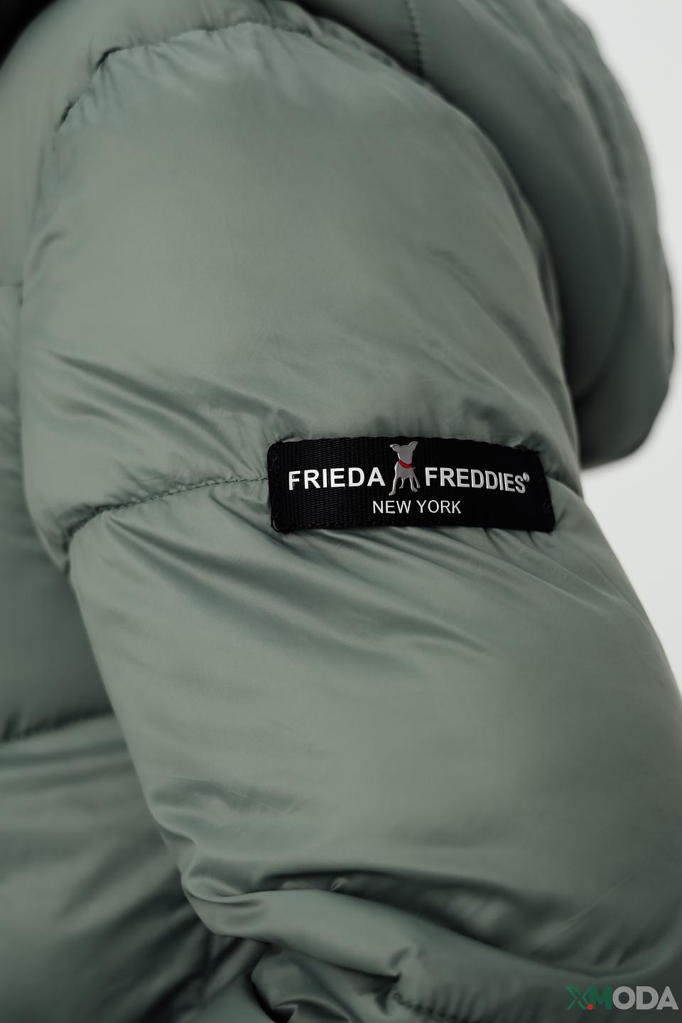 Пальто Frieda and Freddies стеганое оливковое